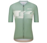 Santini - Verve S/S Jersey - Maglietta da ciclismo XL verde