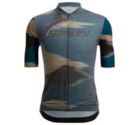 Santini - Watt Indoor Jersey - Maglietta da ciclismo M grigio