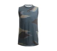 SANTINI Watt Indoor - maglia ciclismo - uomo L Green/Blue man Made In Italy,Recycled Polyester,Polartec Delta