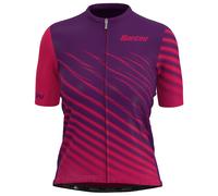 Santini - Women's Astro Jersey - Maglietta da ciclismo 3XL lilla