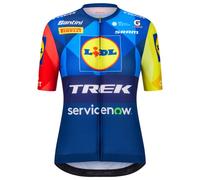 Santini Lidl Trek 2026 Short Sleeve Jersey Multicolor M Donna Print