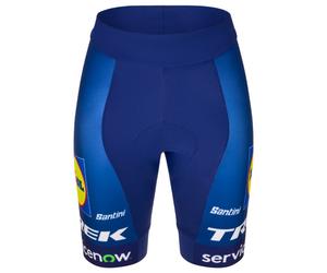 Santini - Women's Lidl Trek Shorts - Pantaloni da ciclismo XS blu