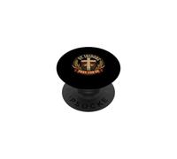 Sant'Isidoro Prega per noi Santo Patrono Cattolico degli Agricoltori PopSockets PopGrip Adesivo