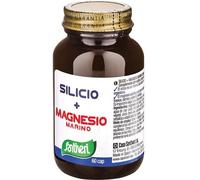 Santiveri Silicio+Magnesio Marino Integratore Benessere Organismo 60 Capsule