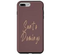 Santo Domingo Repubblica Dominicana Design elegante vintage Custodia per iPhone 7 Plus/8 Plus