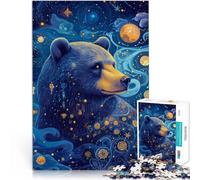 Santo Orso puzzle 1000 pezzi per adulti Giocattoli che creano dipendenza e sfidano l'intelligenza del cervello con pezzi completamente interconnessi di forma casuale 38x26cm