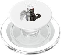Santo peccatore? Dipende. Satanico Gatto gattino ateo PopSockets PopGrip per MagSafe