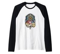 Santo Rosario Mariano Nostra Signora Cattolica Maglia con Maniche Raglan