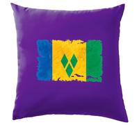 Santo Vincent And The Grenadines Bandiera - Cuscino - Vincentian Vincy Isola