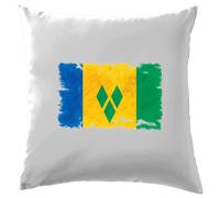 Santo Vincent And The Grenadines Bandiera - Cuscino - Vincentian Vincy Isola