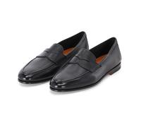 Santoni - Loafer - - Shoes - Uomo - Nero - 40 1/2 EU