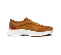 Santoni - Men's leather sneaker - - Shoes - Uomo - Marrone - 44 1/2 EU