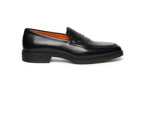 Santoni - Mocassini Easy in Pelle - - Shoes - Uomo - Nero - 43 1/2 EU