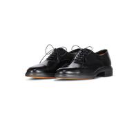 Santoni - Scarpe Oxford in Pelle con Inserti Elasticizzati - - Shoes - Uomo - Nero - 43 EU