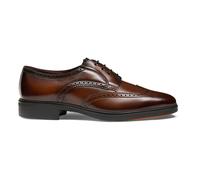 Santoni - Scarpe stringate brogue in pelle da uomo - - Shoes - Uomo - Marrone - 41 1/2 EU