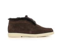 Santoni, ,Shoes ,Donna ,Marrone ,36 EU Botas de ante marrón oscuro