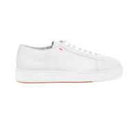 Santoni - Sneaker in Pelle Tumbled - - Shoes - Uomo - Bianco - 39 EU