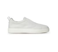 Santoni - Sneaker Slip-On in Pelle - - Shoes - Uomo - Bianco - 43 EU
