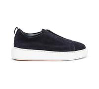 Santoni - Suede Slip-on Sneaker - - Shoes - Donna - Blu - 40 EU