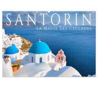 Santorin - La Magie des Cyclades (Calendrier mural 2026 DIN A2 vertical), CALVENDO calendrier mensuel: L'île grecque magique de Santorin