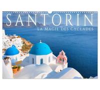 Santorin - La Magie des Cyclades (Calendrier mural 2026 DIN A3 vertical), CALVENDO calendrier mensuel: L'île grecque magique de Santorin