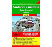 Santorini 1:40.000: Toeristische wegenkaart 1:40 000