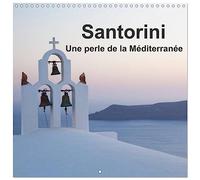 Santorini, Une perle de la Méditerranée (Calendrier mural carré 2026 30 x 60 cm (ouvert)) Calendrier double avec une page pour vos prises de notes: ... de l'île de Santorin (CALVENDO Places)