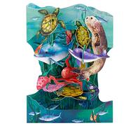 Santoro 3D Swing card - mondo subacqueo