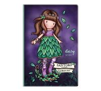 SANTORO Gorjuss Agenda tascabile 2024, visualizzazione settimanale, con pianificatori mensili e annuali, per sorella, amica, mamma, fidanzata, Gorjuss fino alle estremità della terra