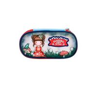 ASTUCCIO OVALE con zip LITTLE MUSHROOM santoro GORJUSS around 384GJ35