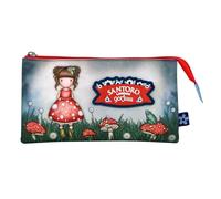 SANTORO Gorjuss - Astuccio triplo tascabile - Little Mushroom