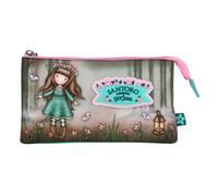 SANTORO Gorjuss - Astuccio triplo tascabile - Woodland Wildflower