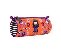 Santoro Gorjuss Estuche Redondo Grande Unisex - Bambini Portamonete, Arancione (Naranja), 8 X 12 X 21 cm