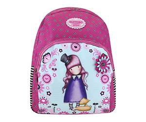 SANTORO GORJUSS Mochila Doble con Tunel, Zaino Bambina, Turchese (Turquoise), 5x34x46 Centimeters (W x H x L)