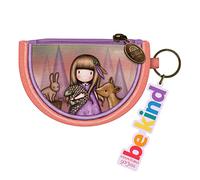 SANTORO Gorjuss - Portachiavi con cerniera - Be Kind To All Creatures, Multi, One Sizze