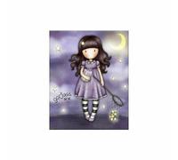 Santoro - Gorjuss Sparkle & Bloom, M1040 - Taccuino con note adesive 1048GJD01 - motivi Catch a falling star, Cherry blossom, Love grows & You can have mine