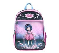 SANTORO Gorjuss Zaino Scuola Bambina 3 Cerniere Originale Zaino Elementare con Spallacci Imbottiti, Design Fairy Girl Zainetto Capiente per Scuola e Tempo Libero 33x44x20 cm (FAIRY DUSK)