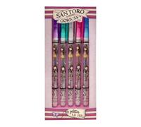 Santoro London Set Di 5 Penne Gel Gorjuss™ Cheshire Cat