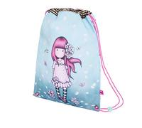 SANTORO M196b, Sacco Piatto Unisex-Bambini e Ragazzi, Turchese, 340x450x10 mm