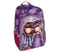 SANTORO M522a, zaino 3 cerniere per bambini, viola, 290 x 450 x 170 mm, Viola, 290x450x170 mm, Zaino 522A