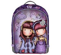 Santoro M572a, Zaino Imbottito Bambini, Viola, 320 x 450 x 135 mm, Viola, 320x450x135 mm, Zaino 572A