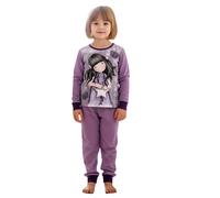 Santoro Pigiama Manica Lunga Bambina 4-6 anni Gorjuss in Cotone Lilla