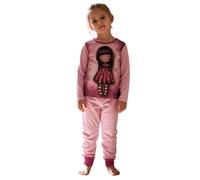 Santoro Pigiama Manica Lunga Bambina 4-6 anni Gorjuss in Cotone Rosa