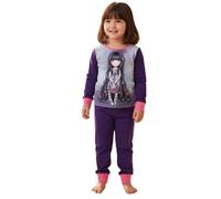 Santoro Pigiama Manica Lunga Bambina 4-6 anni Gorjuss in Cotone Viola