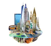 SANTORO Pirouette, Biglietto D'Auguri Pop-Up 3D - New York City - Per Lui, Per Lei, Compleanno, Grazie, Destinazione