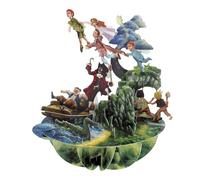 SANTORO Pirouette, Biglietto d'Auguri Pop-Up 3D - Peter Pan - per Bambini, per Lui, per Lei, Compleanno|Verde