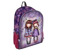 SANTORO Zaino 2 cerniere adattabile, carrello Gorjuss The Duet, 315 x 440 x 225 mm, viola, Viola, 315x440x225 mm, Zaino 665B