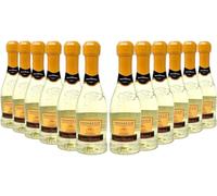 Sant'Orsola - Mini Bottiglie Prosecco D.O.C. Millesimato Extra Dry, 11%, da Uva Glera, Gusto Fresco con Note Fruttate, 12x200 ml