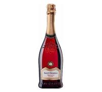 Sant'Orsola - Vino Spumante Brachetto d'Acqui D.O.C.G. 6,5%, da Uva Italiana, Gusto Avvolgente con Note di Rosa, 6x750 ml