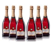 Sant'Orsola - Vino Spumante Brachetto d'Acqui D.O.C.G., da Uva Italiana, Gusto Avvolgente con Note di Rosa, 6x750 ml